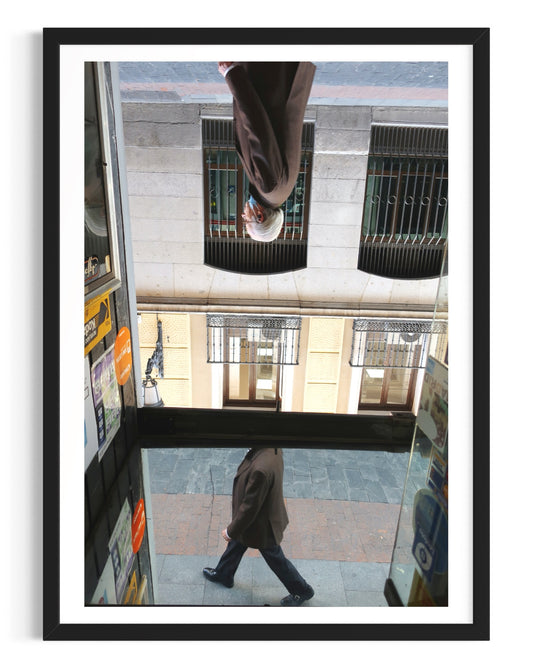 Upside down
